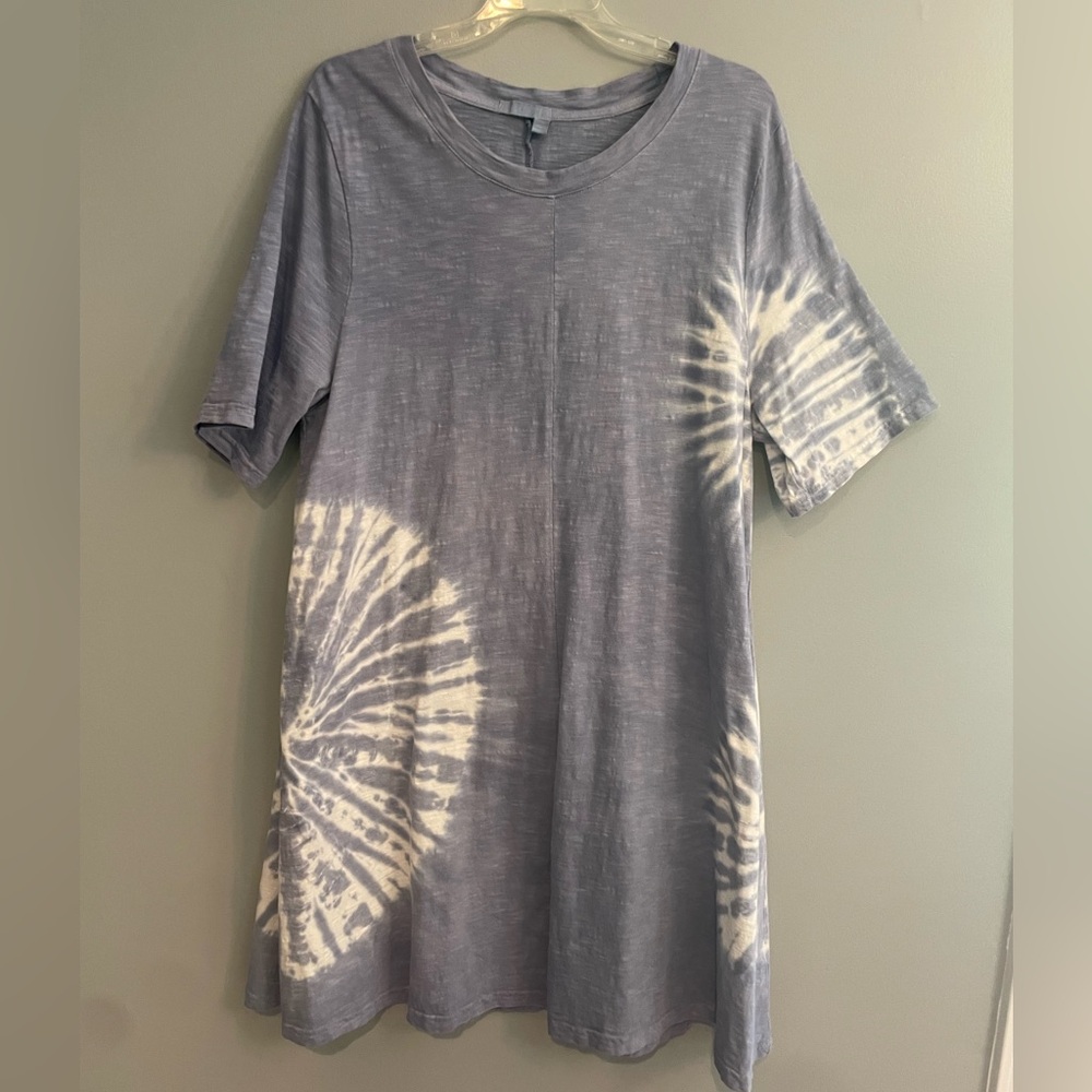 Fresh Produce Tie Dye Cotton Dress with Pockets - Picture 4 of 11